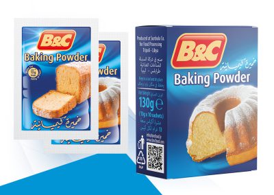 B&C Baking Powder 10 bags box