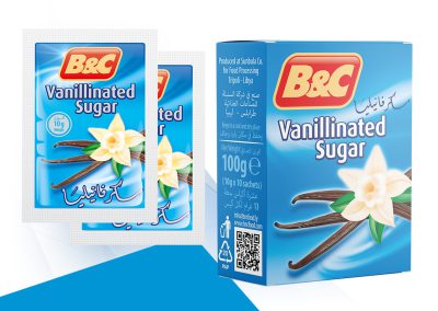 B&C Vanillinated Sugar 10 bags