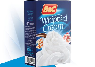 B&C Whipped Cream 900g