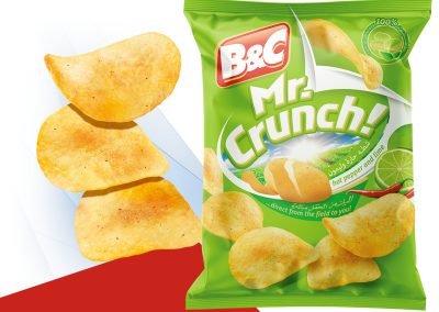 100g MR CRUNCH! hot pepper and lime