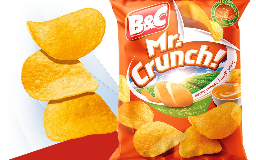 100g MR. CRUNCH! nacho cheese