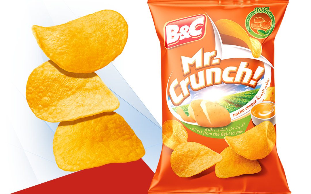 50g MR. CRUNCH! nacho cheese