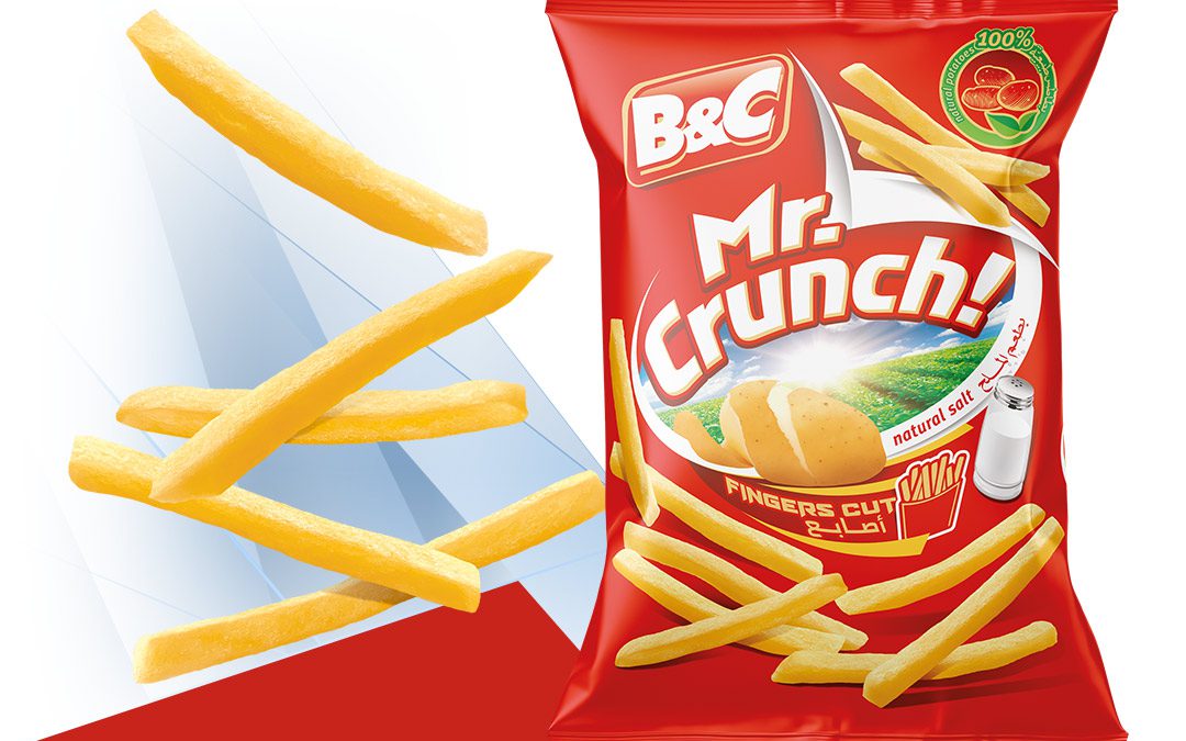 MR CRUNCH! Fingers Cut / natural salt