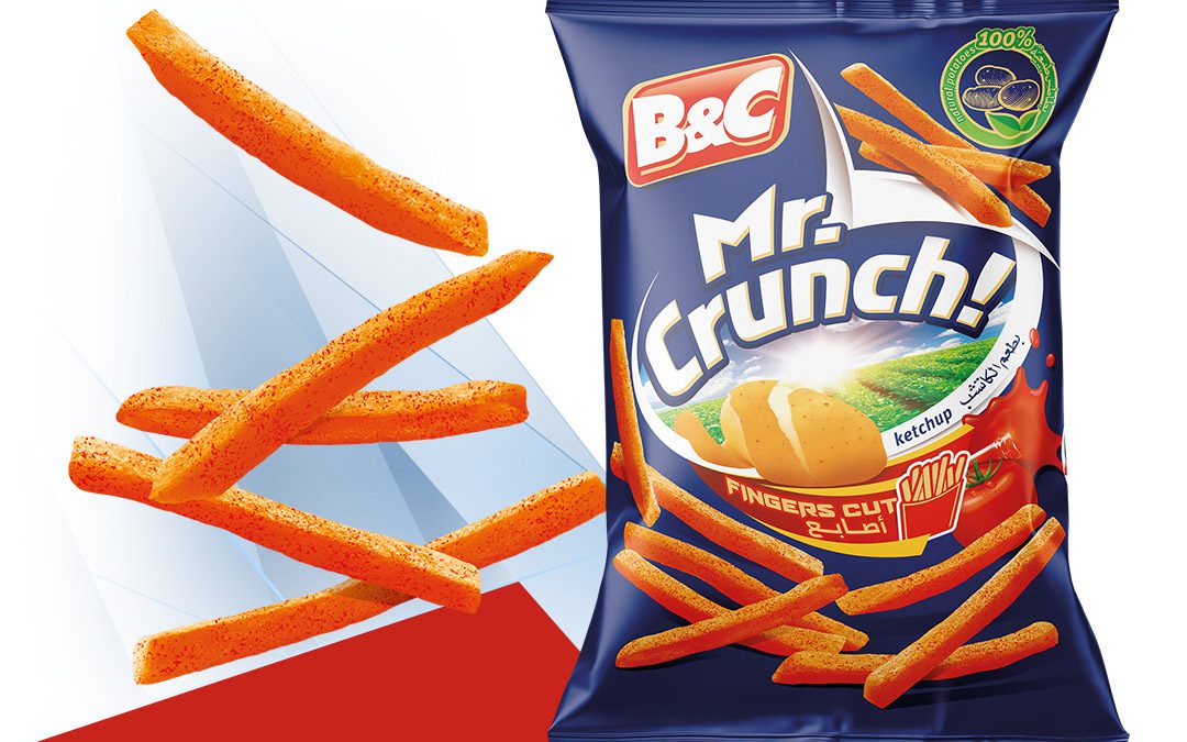 MR CRUNCH! Fingers Cut / ketchup