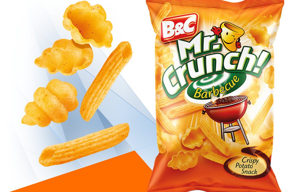 Crispy Potato Snack MR CRUNCH! Pasta / barbecue