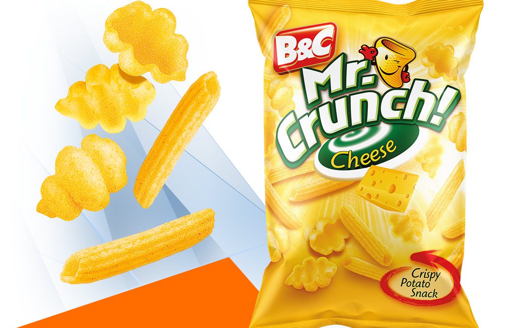 Crispy Potato Snack MR CRUNCH! Pasta / cheese