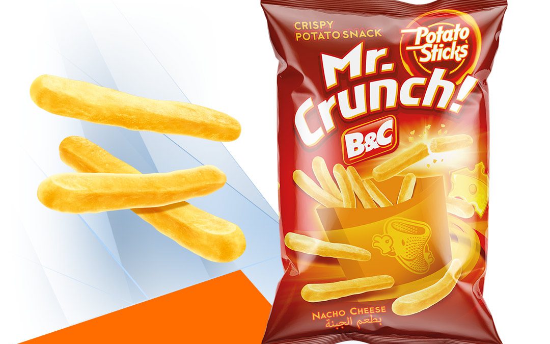 MR CRUNCH! Potato Sticks / cheese