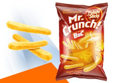 MR CRUNCH! Potato Sticks / cheese