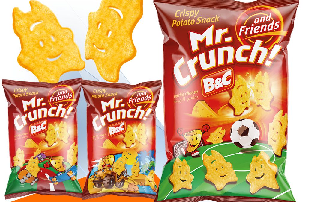 MR CRUNCH! and Friends – Potato Snacks / cheese