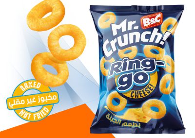 MR CRUNCH! Ring-go / cheese
