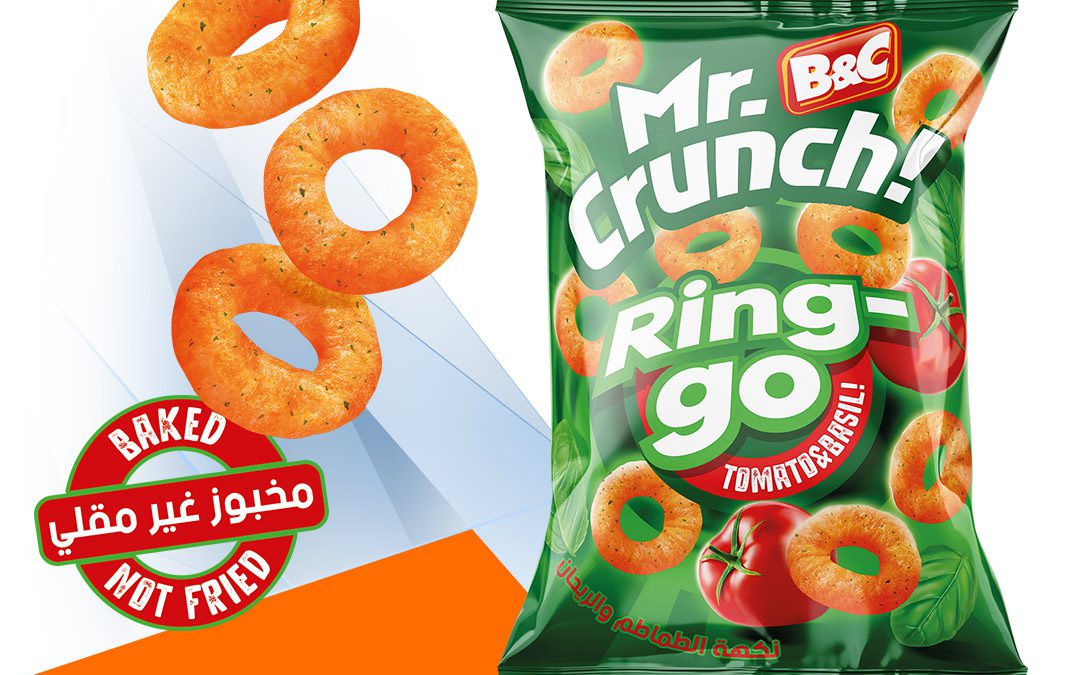 MR CRUNCH! Ring-go / tomato and basil