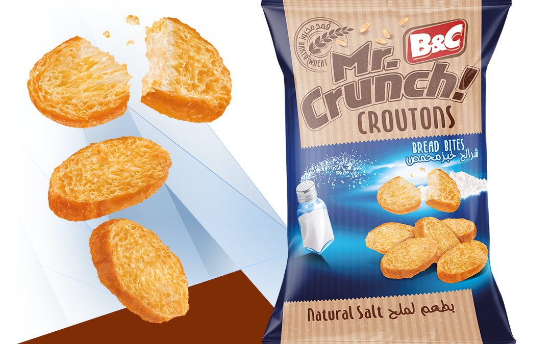 65g MR CRUNCH! Croutons – Bread Bites / natural salt