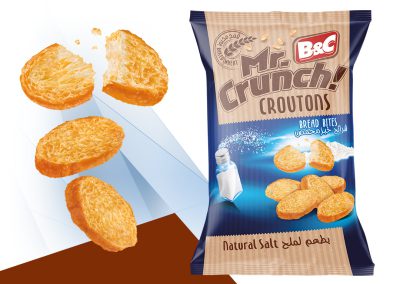 65g MR CRUNCH! Croutons – Bread Bites / natural salt