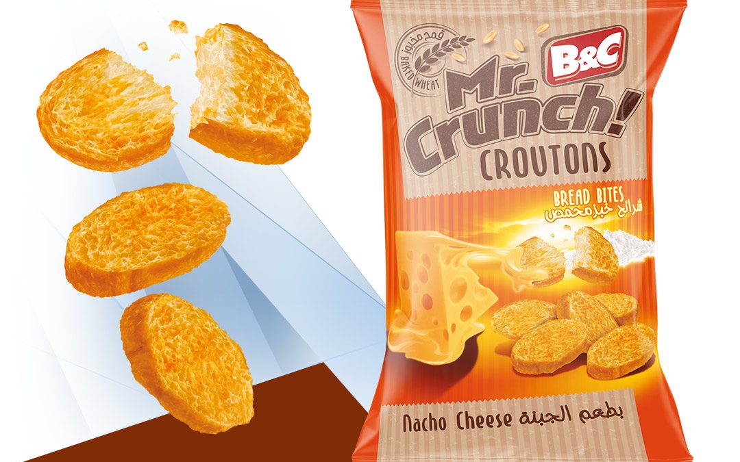 65g MR CRUNCH! Croutons – Bread Bites / cheese