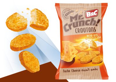 65g MR CRUNCH! Croutons – Bread Bites / cheese